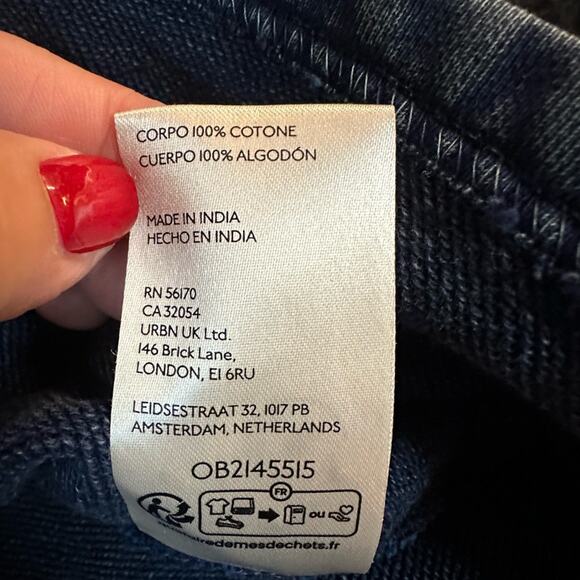 Pilcro by Anthropologie Navy Blue Sequin Embellished Sweatshirt – Size L - Picture 9 of 10